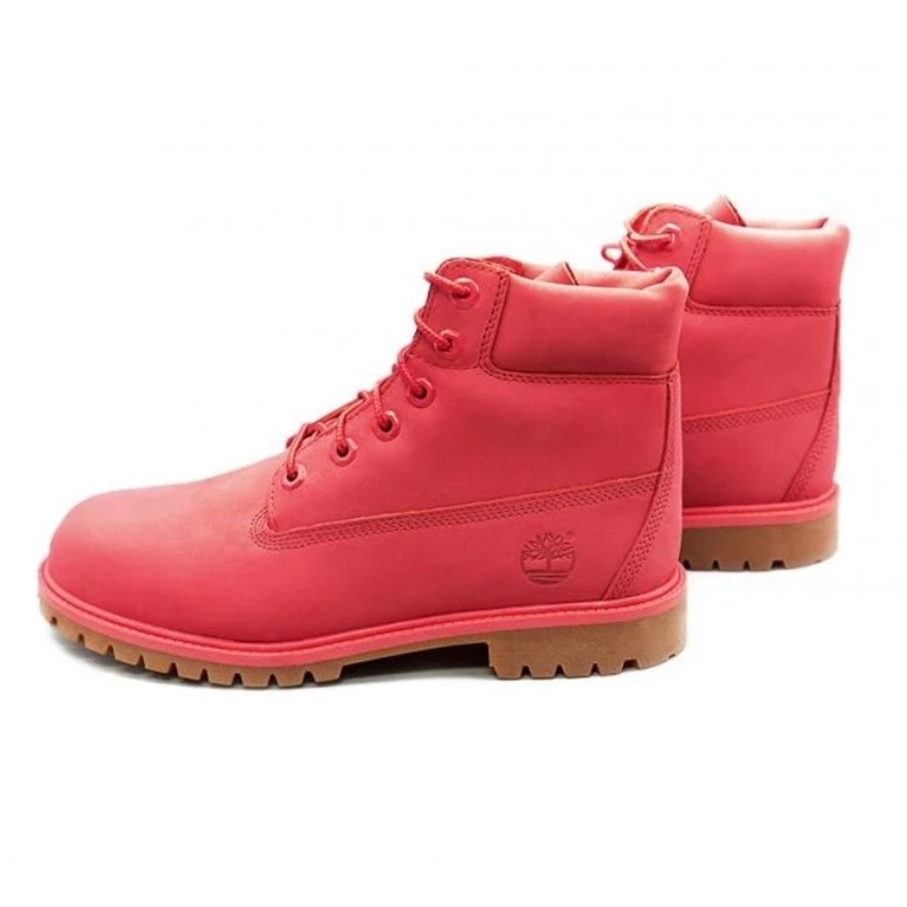 Timberland Red Suede 6” Boots Men’s 8M – Primaloft 400g, Clean & Rare Color